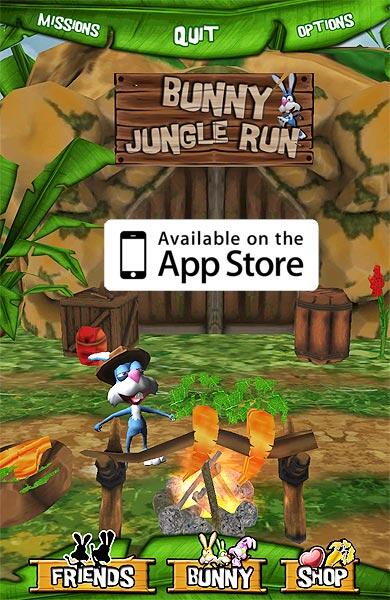 gameplay_studio's tweet photo. Finally ! Bunny Jungle Run is now available FREE for iphone &amp; ipad : https://t.co/J2yf7ZhZFH #iphonegames #ipadgames http://t.co/uwylYyZEJq