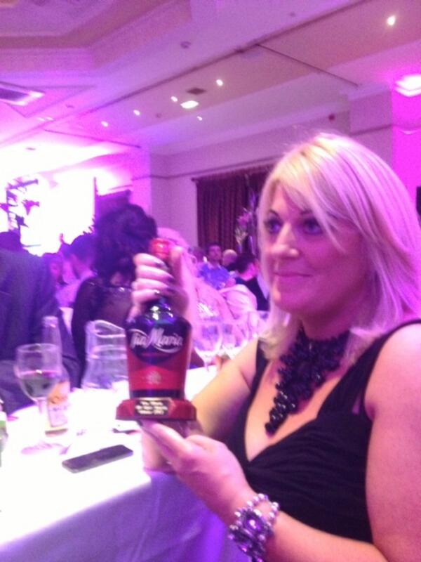 abemcintosh's tweet photo. “Well done!” to @celestinemccoy on winning a Millinery Award at last nights Hi Style event #cork #kinsale http://t.co/oZdJFYp67v