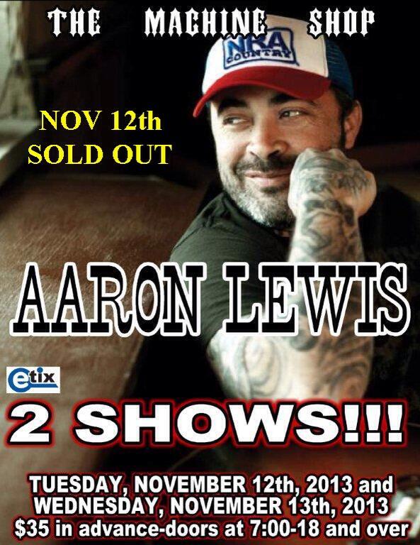 WrecklessMI's tweet photo. Opening for @AaronLewisMusic in Flint Wednesday! @machineshopfnt tickets at http://t.co/Lc4VCjVkZx http://t.co/T8LDcuhB2b