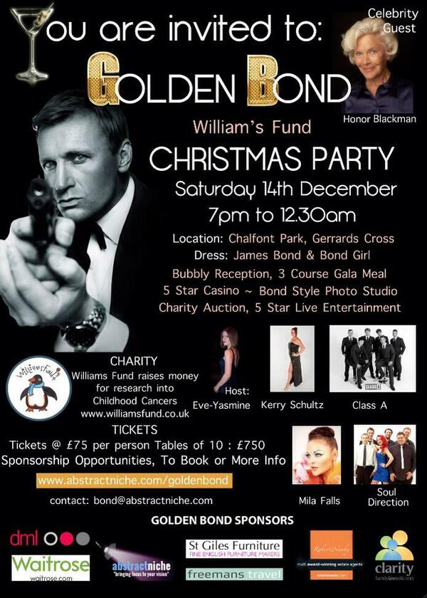 LifebyLewis_'s tweet image. @ClassAofficial will be getting the Golden Bond party started 14th December. 00Seb license to thrill x
@abstractniche