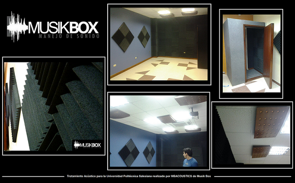 MBACOUSTICS's tweet image. Proyecto acùstico en la Universidad Politècnica Salesiana sede Guayaquil !!! Realizado por @MBACOUSTICS de Musikbox