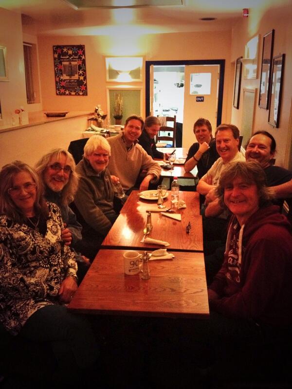 Oliver Wakeman (@oliverwakeman) on Twitter photo <a href="/GORDONGILTRAP/">Gordon Giltrap</a>, myself and the guys from John Lees' Barclay James Harvest relaxing together before the show tonight. <a href="/GORDONGILTRAP/">Gordon Giltrap</a>, myself and the guys from John Lees' Barclay James Harvest relaxing together before the show tonight.