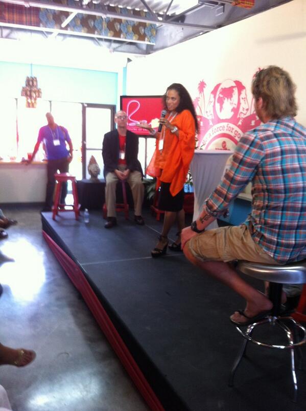 Go Michelle!! <a href="/Vibescuisine/">Vibes Cuisine</a> Pitch To Rich <a href="/bransoncentre/">Branson Centre</a>