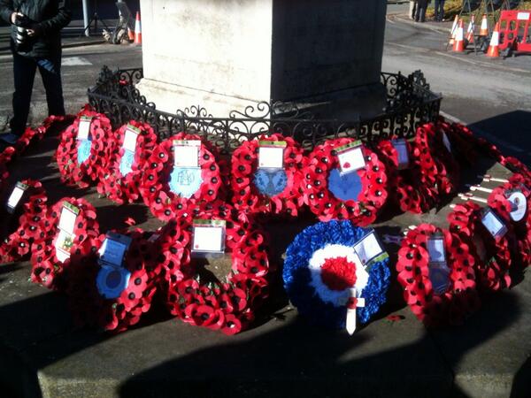 RD: great to be joining with <a href="/17thNottmBB/">17thNottinghamBB</a> this morning on parade #RemembranceSunday #remember