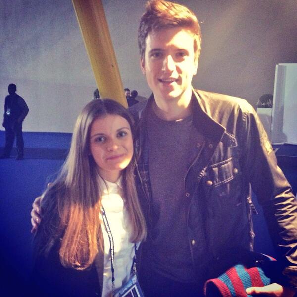 laurenja_29's tweet image. Finally plucked up the courage! @gregjames the nicest person ever! #hottietoo