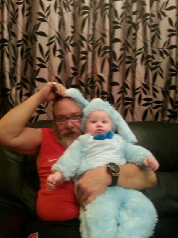My daddy and my grandson. Xxxx