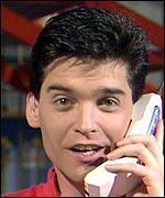 Here's a picture of me using a big phone