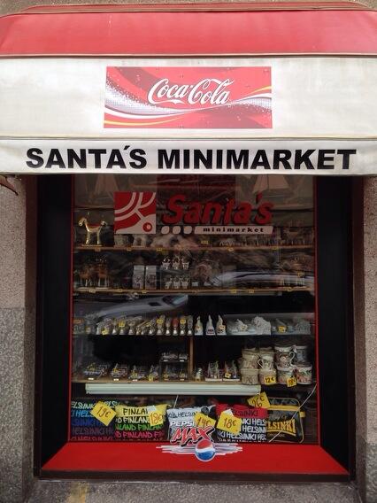 What Santa does during the year