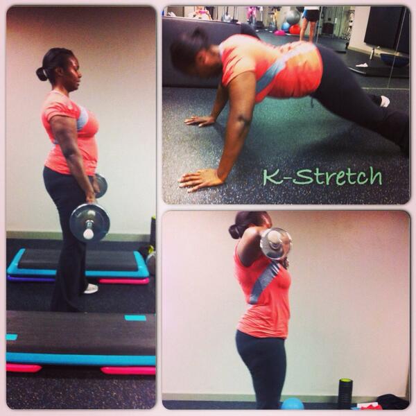 kuriousKASH's tweet image. You Went Hard Today Gail! Proud of You #BeastMode #Deadlift #HighPulls #PushUps ..and much more (: