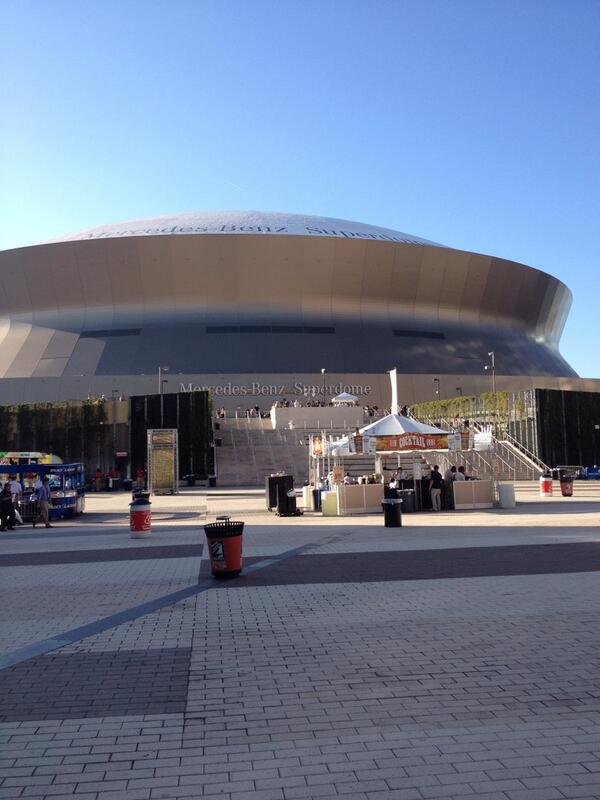 gbean05's tweet photo. Champions square working #whodat http://t.co/uZjEaC2myD