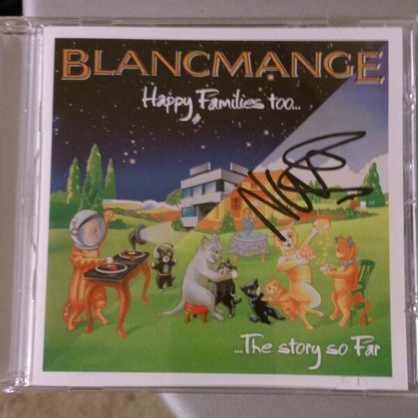 markjuk's tweet image. Great show by @_blancmange_  at Concorde2. Met Neil afterwards &amp;amp; got CD signed!