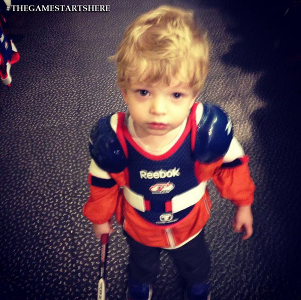 DangleFest13's tweet image. Picture of the day goes to this little guy! #totalhockey