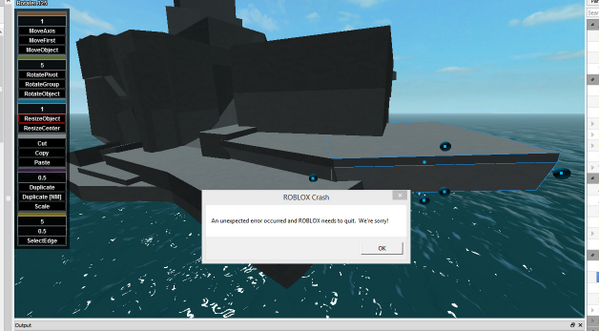 James Onnen On Twitter Curses Roblox Studio Crashed While Building Why Why Roblox Can T You Just Crash When I M Scripting Or Something Http T Co Qjbflkqalm - why roblox is crashing on windows 10