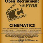 Photo by Cinematics FILKOM UB (@cinematicsUB)