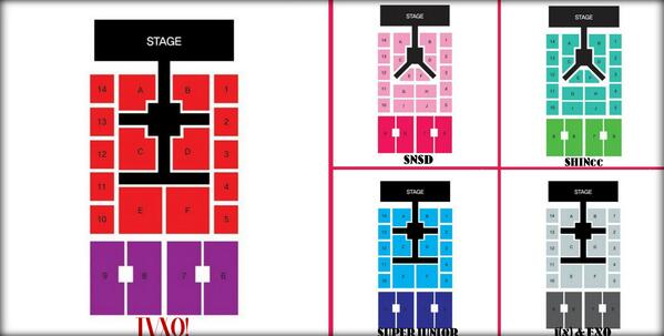Jenn Smtown Week Music Festival Seat Plan Tvxq Super Junior Girls Generation Shinee F X Exo Smtownfamily Http T Co Curskdjwyf