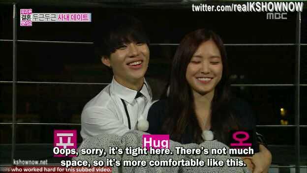 taemin and naeun we got married