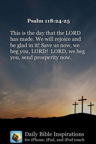 HisWordOurHelp's tweet image. This is the day that the LORD has made. We will rejoice and be glad in it!… (Psalm 118:24-25)