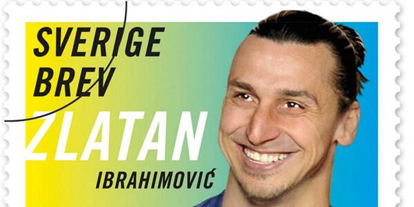 “<a href="/jamesmkeating11/">James</a> Zlatan Ibrahimovic gets his own postage stamp in Sweden ! ”