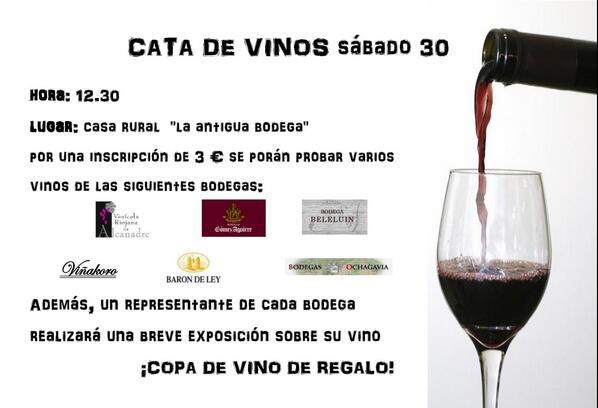 LaBarca_A's tweet photo. El sábado 30 de noviembre a las 12:30 Tendremos cata de vinos, estas son las bodegas participantes http://t.co/YyceLFZaxn