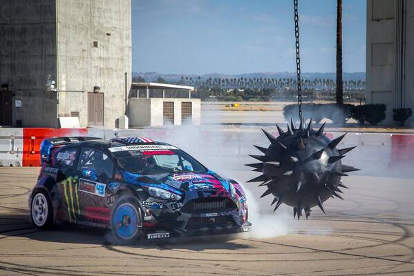 NeedforSpeed's tweet photo. Need for Speed and @kblock43 present: #Gymkhana SIX: The Ultimate Gymkhana Grid Course -  http://t.co/MvkLsV99yh http://t.co/B9K5eBElsM
