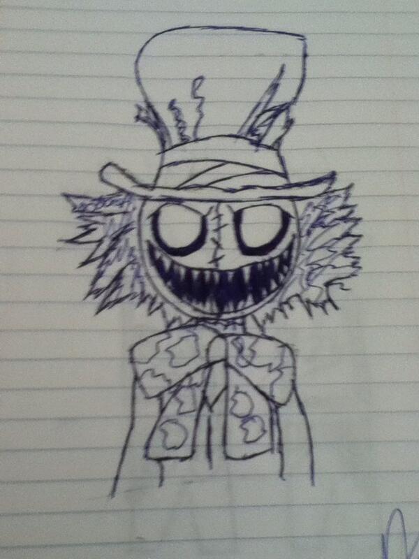 com_chispa's tweet image. Alice in wonderland horror