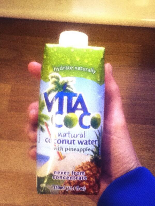 HealthyCore_MCR's tweet photo. Pleasantly surprised #coconutwater #getinvolved http://t.co/6HFR5jMOCX
