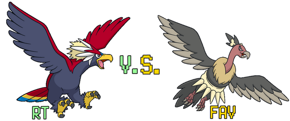 PokemonRToFAV's tweet photo. RT - Braviary / V.S / FAV - Mandibuzz http://t.co/gcSkgcO6wu