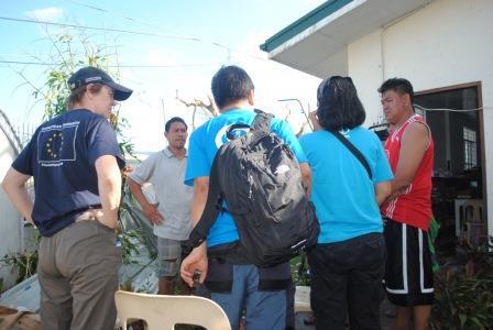 MatEick's tweet photo. #EU Hum Aid team the first aid workers peoplein rural Leyte saw after the #typhoon #YolandaPH @eu_echo @KGeorgievaEU http://t.co/2K7o5cuQly