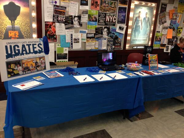 ApartmentsErie's tweet photo. Don't forget to stop by Reed today across from Brunos and visit us!  We will be there until 6PM  #ugates #psulivefree http://t.co/ynu8TDl5Od