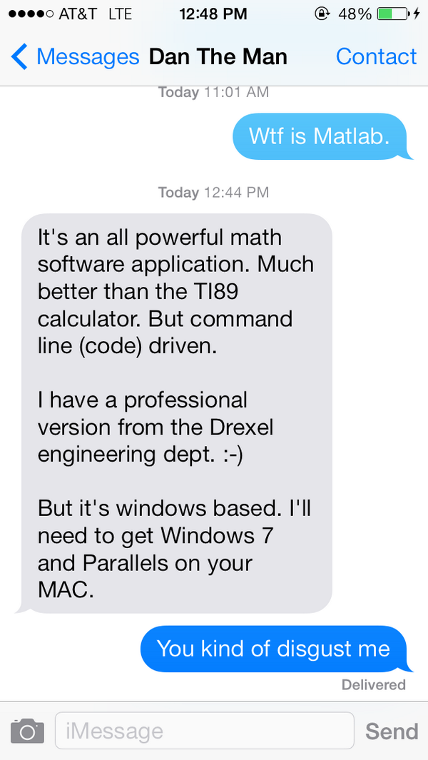 caseyhobel's tweet image. I HATE MY MAJOR SOMETIMES #matlabproblems