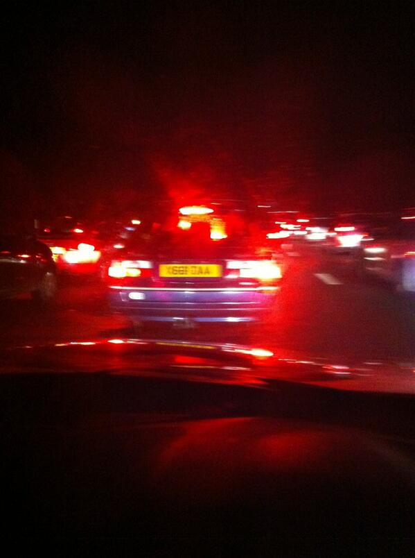 On the M5 for the evening then ! Two junctions worth of traffic jams ! Happy Days!