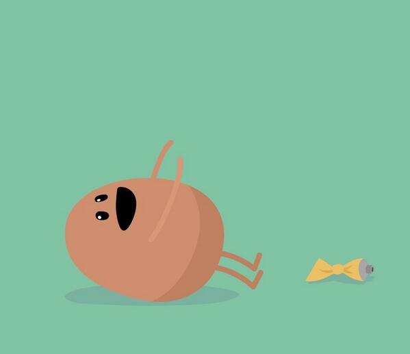 emberjaybrace's tweet image. Mmm, delicious superglue! Uh-oh... appstore.com/dumbwaystodie
