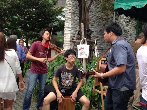 Band, courtesy of co-sponsors Beervana