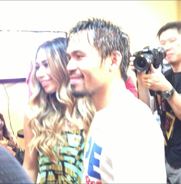 So proud of <a href="/MannyPacquiao/">Manny Pacquiao</a> !!! Thank you for this special day!!! See you in General Santos City next week!