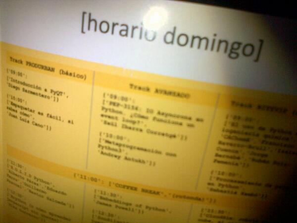 iTrendOn's tweet image. print "Hello World!" Ready 4 #PyConEs 2013 Day 2 / Listos para el Día 2 de @PyConEs 2013 #Python #PythonAllDay