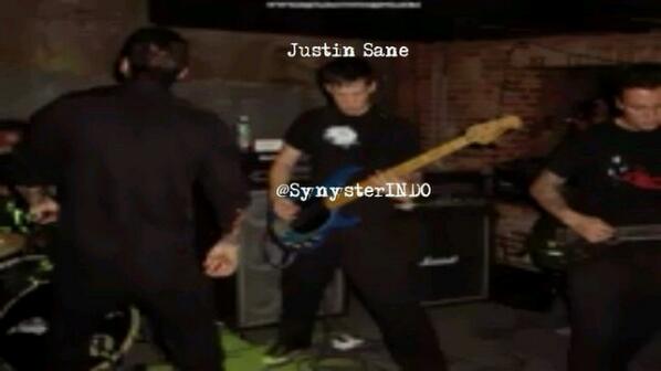 SynysterINDO's tweet photo. Mungkin ini Justin Sane (ex-bassist A7X) http://t.co/x3CxTxtfU4