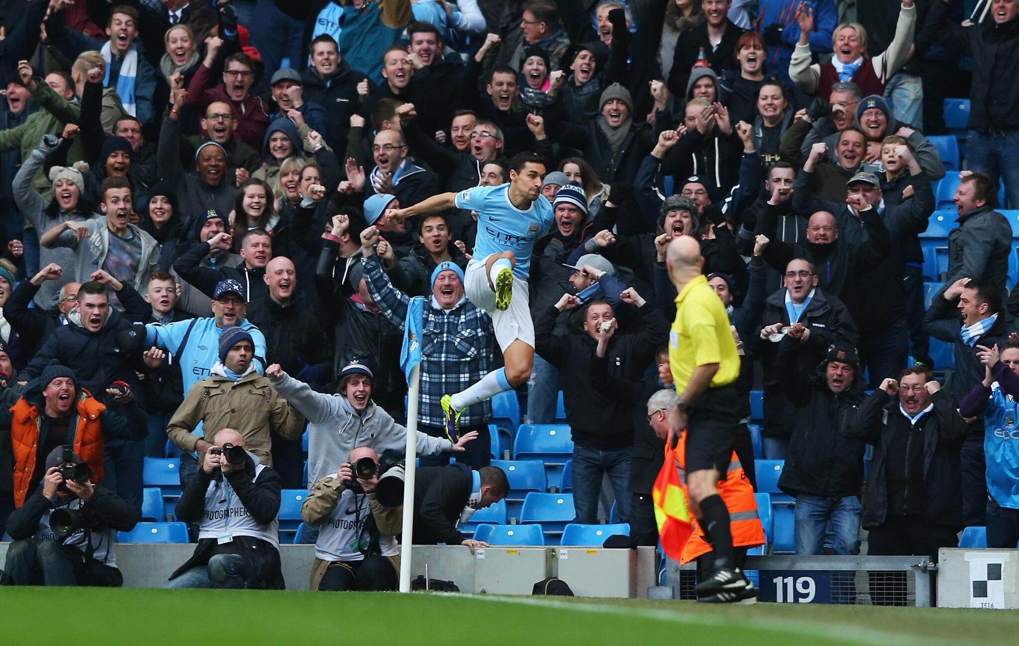 Premier League on Twitter "PHOTO Jesus Navas' goal after 13 seconds is