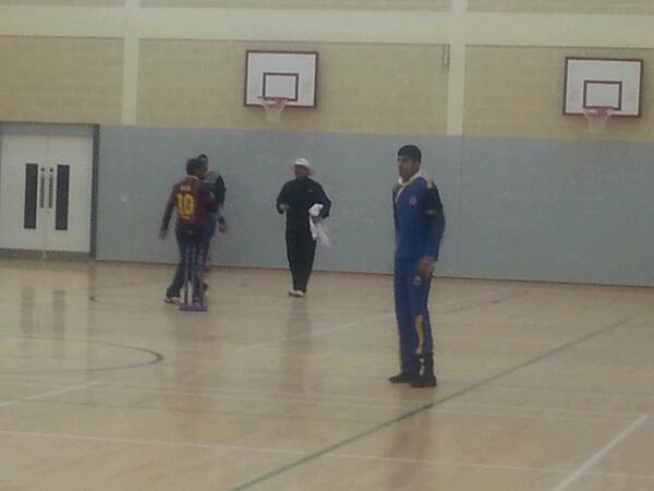 First nstch underway between the Doubke D's &amp; Longford CC