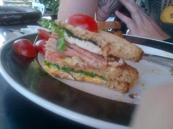 UlrikeBotes's tweet photo. Hands down the best club sandwich ever! #cafe41 http://t.co/2kjqAD01eS