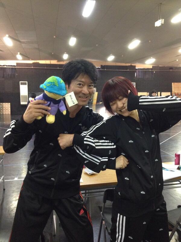 本日、お揃いのジャージで稽古をしていた方々をご紹介します