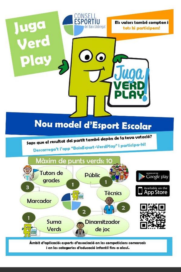 baixesport's tweet photo. Què és el #JugaVerdPlay - Minut 03.10 i 32.50 via @laventana http://t.co/AfP9zd3T8W http://t.co/VxNDaSGqwu