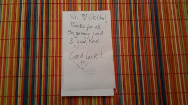 TukChoEaling's tweet photo. Thank you to all our loyal customers who have supported us. We will miss you! http://t.co/I1ChByX05j