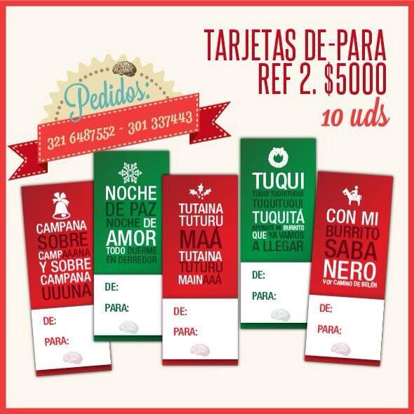 IconLabColombia's tweet photo. Alimenta el espíritu navideño. Se original. Tarjetas de navidad. Ref. 2 $5.000 10 unidades http://t.co/KtQTrYs00B
