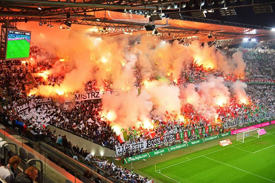 Footballawaydays On Twitter Not Away Legia Warsaw Pyro At Home To Pogon Szczecin Yesterday Legia Http T Co 1v1ftxyxtc
