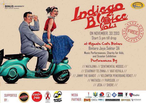 INDIEGO BVoice Vol.3 30 November 2013  at My Mate Cafe Bintaro
