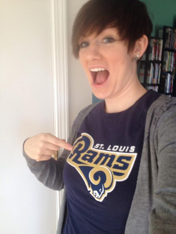 zebraphant's tweet image. Keep it going! #soproud #Rams #bestdayever