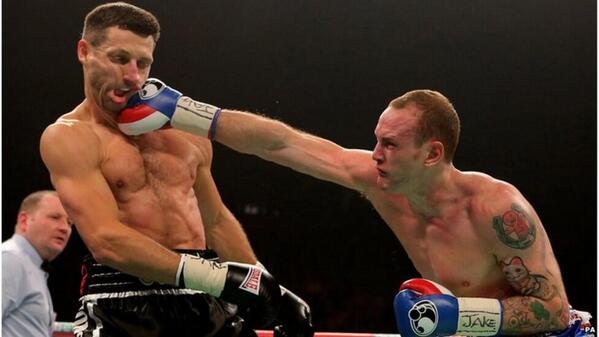 бой боксеров ринг. бокс драка. хантер боксёр. грачик егоян.