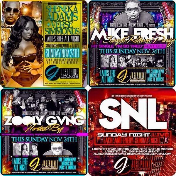 DizzyBabyy's tweet image. #JosephineLounge SNL w| @VerseSimmonds @DonCannon @iamshenekaadams #Rep1 S/O @Mz_BeautiFlaws
