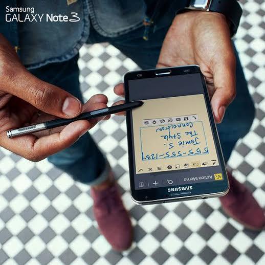 SamsungIndia's tweet photo. Jot it down and call that number, directly! #Samsung #GALAXYNote3 #ActionMemo http://t.co/JgbTQJvP1j http://t.co/jHqy2nh5p3