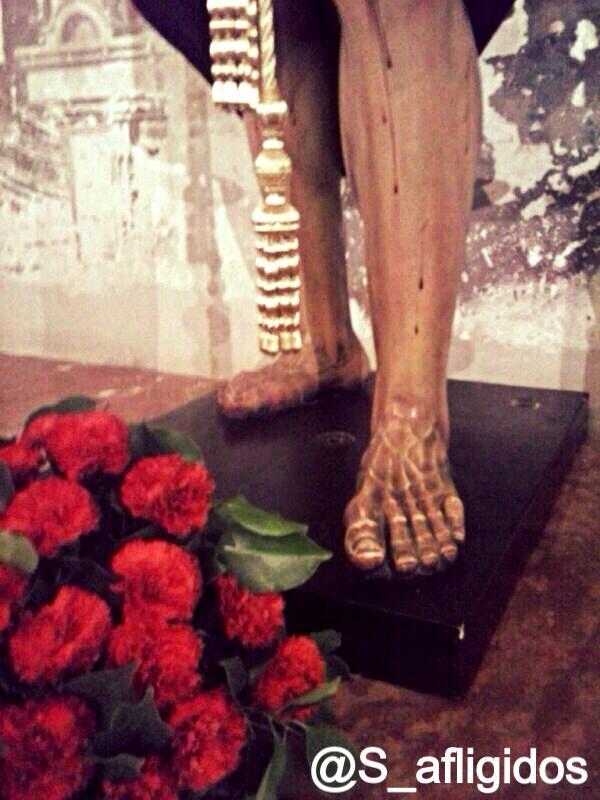 La cuadrilla del Señor de los Afligidos ya se ha echado a andar un año más.